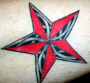 Nautical Star Tattoo Arm