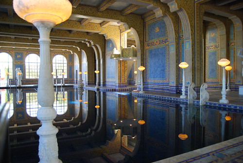 Hearst Castle Indoor Pool by allistair