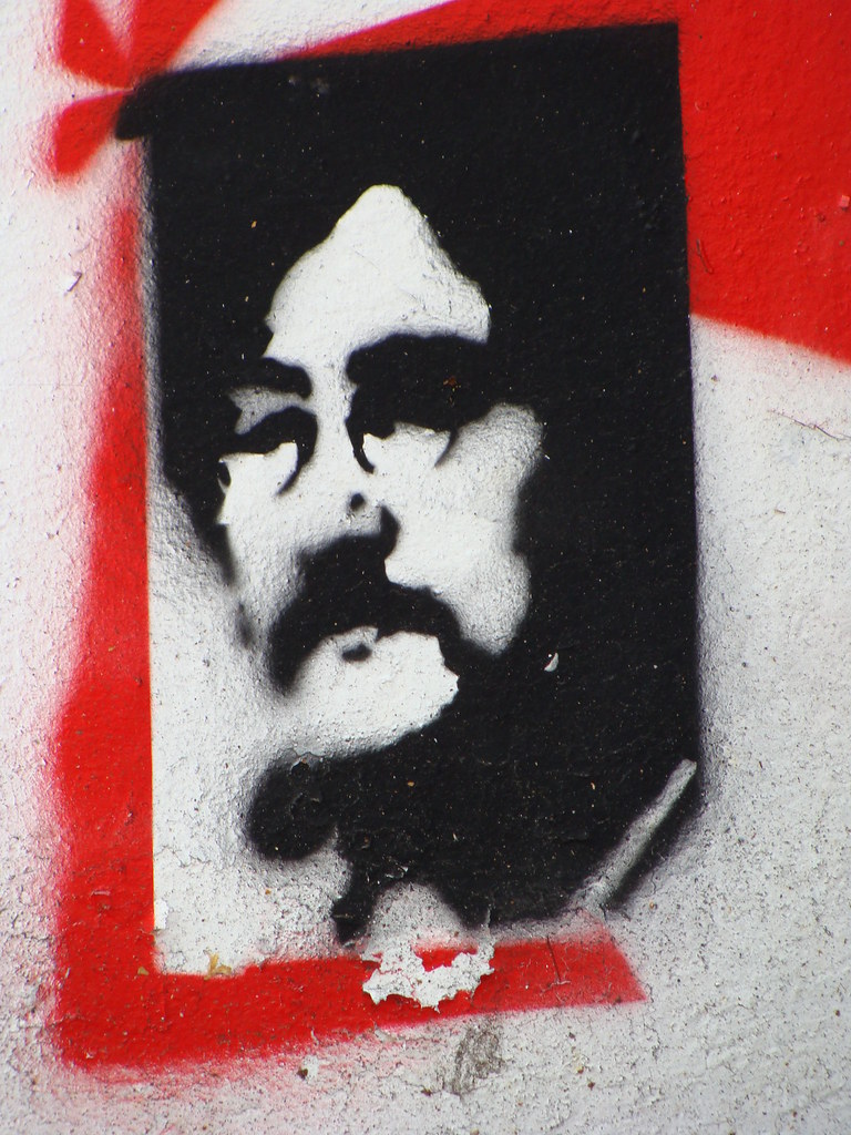 Stencil John Lennon @ Abbey Road Studios