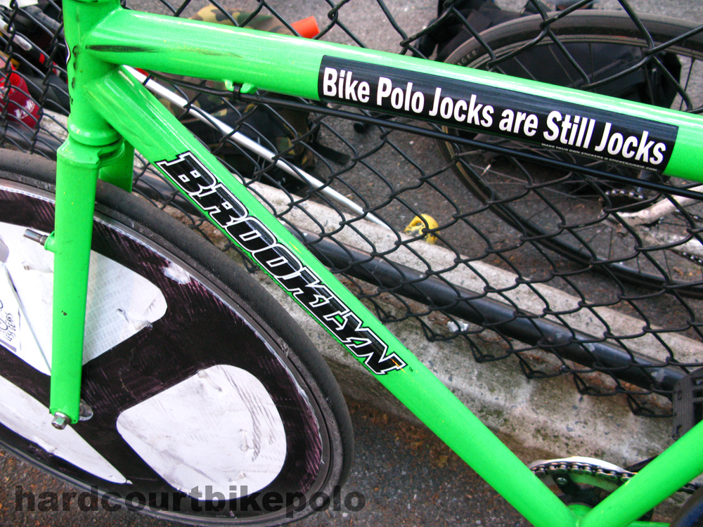 bike polo jocks sticker
