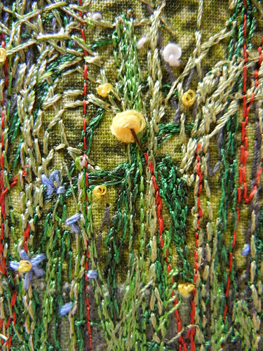 Boundless (detail) 2011 by Monika Kinner-Whalen  SOLD by My Sweet Prairie