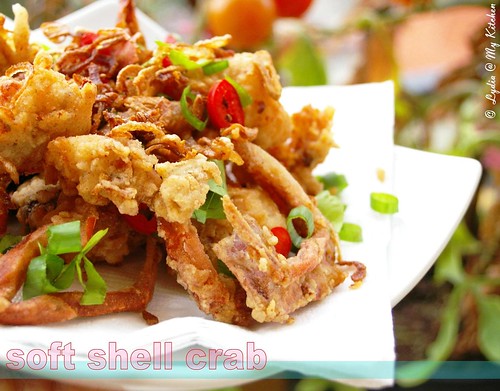 asian style Crab recipe fried deep