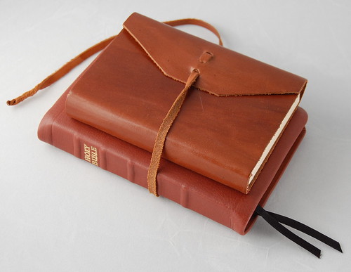 Leather Journal with Calfskin ESV