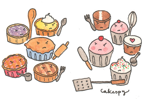 Mini Pies Vs. Cupcakes