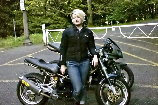 moto lady monster project