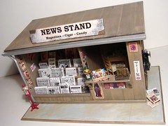 News Stand 1:12 Scale Miniature