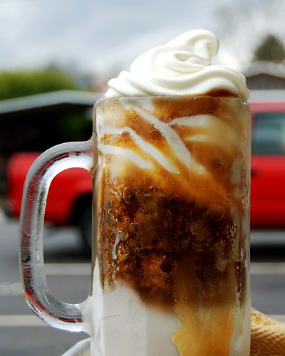  Root beer float at the Frosty Top in Huntington, WV 