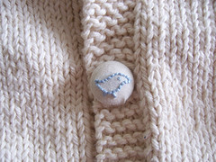 embroidered button!