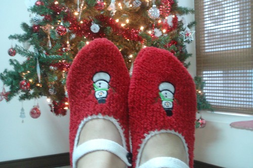 Christmas slippers from NeeNee
