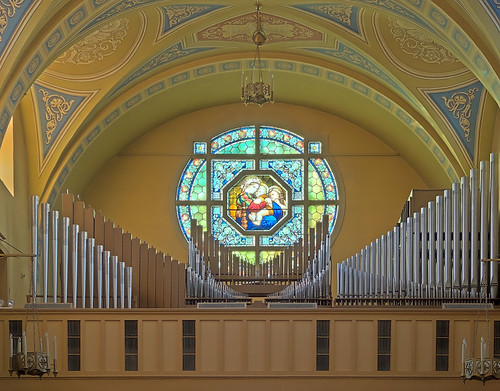 Saint Mary of the Barrens Roman Catholic Church, in Perryville, Missouri, USA - Pipe Organ