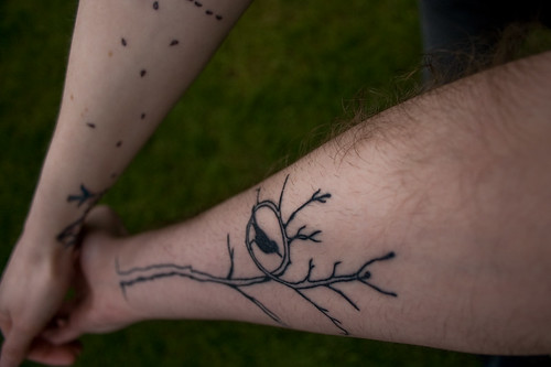 Emo tattoos are done in many styles and are of various types.