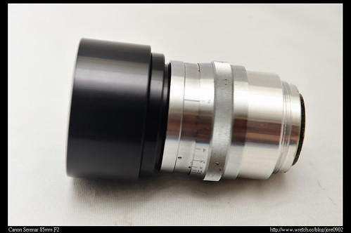 你拍攝的 Canon Serenar 85mm F2 (1)。