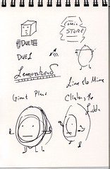 "Lost" Sketchbook - page 11