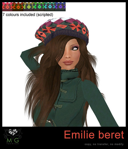 [MG fashion] Emilie beret (scripted)