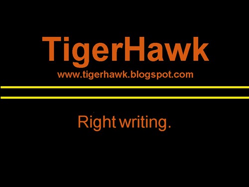 TigerHawk.  Right writing.