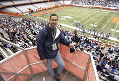 *Remote stadium camera. Syracuse, NY. Nov. 2007.