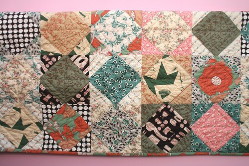 patchwork quilt by rosa pomar