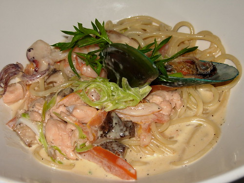 seafood carbonara