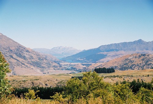 Looking from the Crown Range towards NZQN