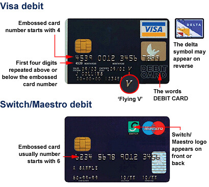 Debit cards 