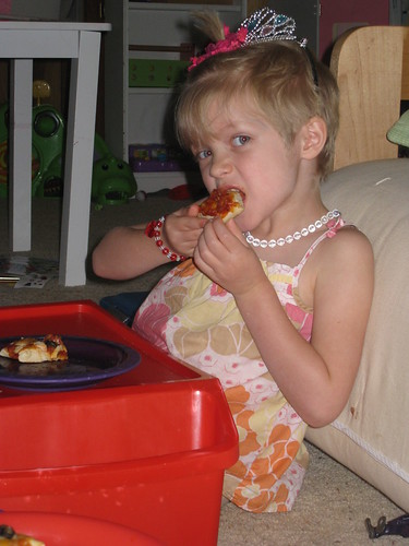 Pizza for the princess