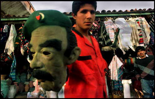saddam mask 1992, tijuana