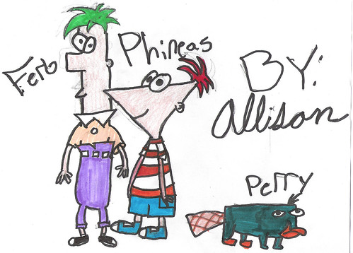 phineas, ferb, and perry