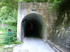 黒部峡谷鉄道の欅平の奥鐘山トンネル