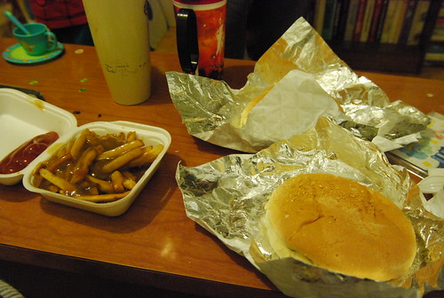 Last burger/fries from Burger Factory