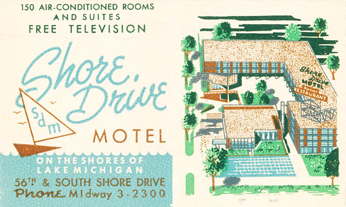 Shore Drive Motel, Chicago, Illinois by jericl cat