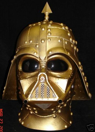 darth vader mask. This Vader mask was sitting on