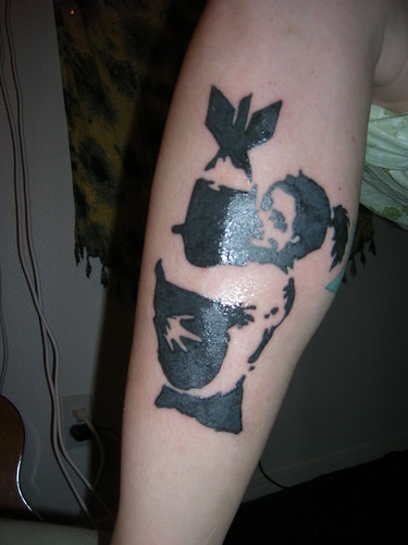 See larger image: Tattoo color