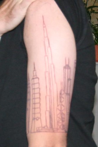 just want to show off the begning of my skyline tattoo . .finnished next 