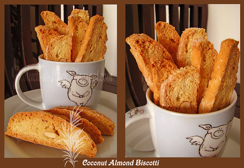 Coconut Almond Biscotti