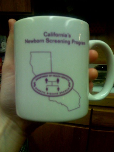 California's Newborn Screening Program Mug