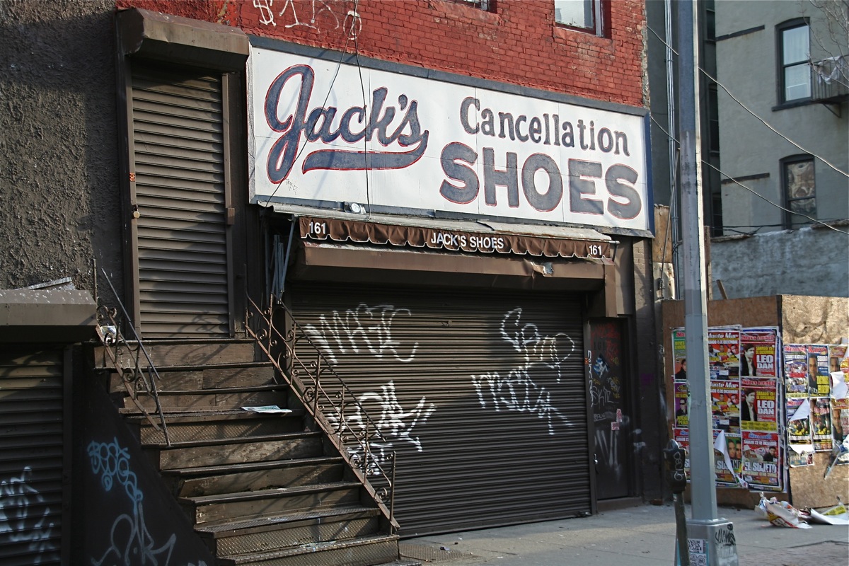 jack's cancellation shoes