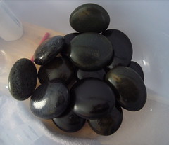 Hot Stones After Use