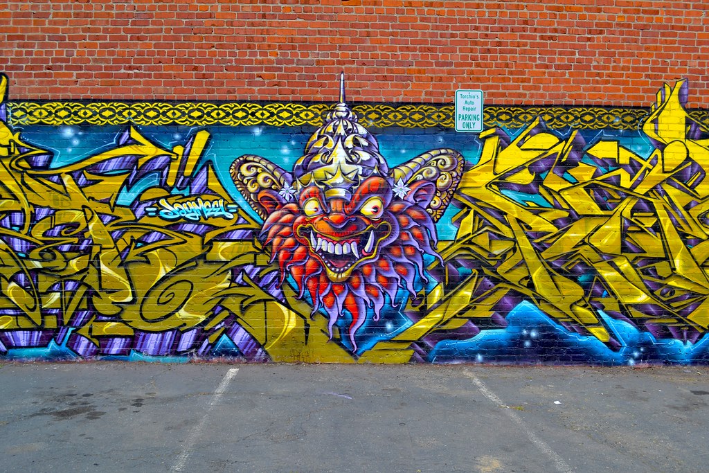 GOSER, Street Art, Oakland, Graffiti