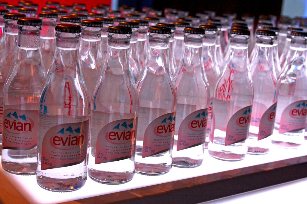A whole lot of Evian