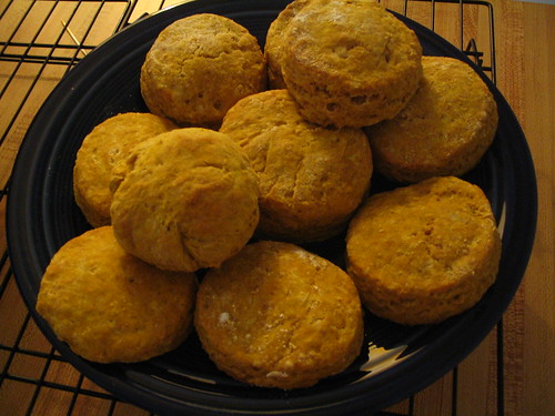 Pumpkin biscuits via flickr.com