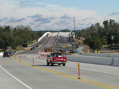 Bridge reconstruction in Biloxi, Mississippi, USA