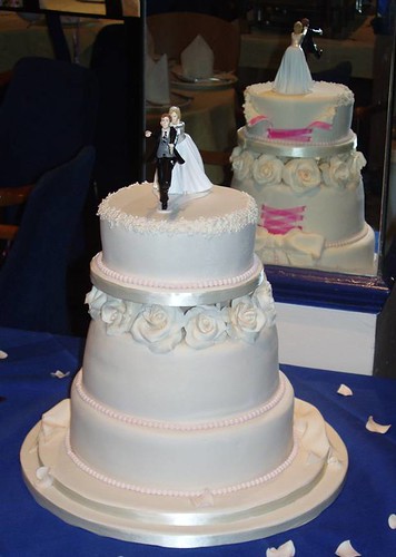 wedding cakes designs All Laced Up by traceyt197
