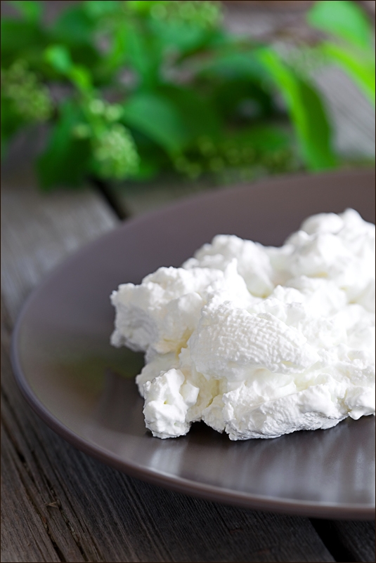Homemade ​​cottage cheese