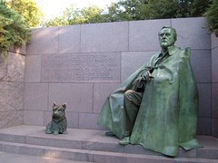 FDR and his pal, Fala