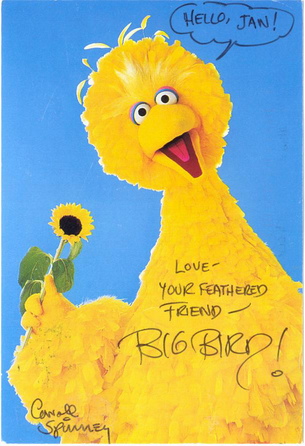 Sesame Street’s Big Bird (PBS)