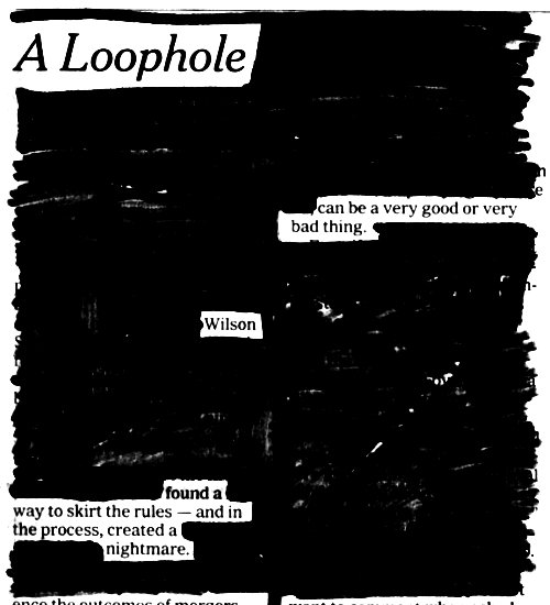 A LOOPHOLE