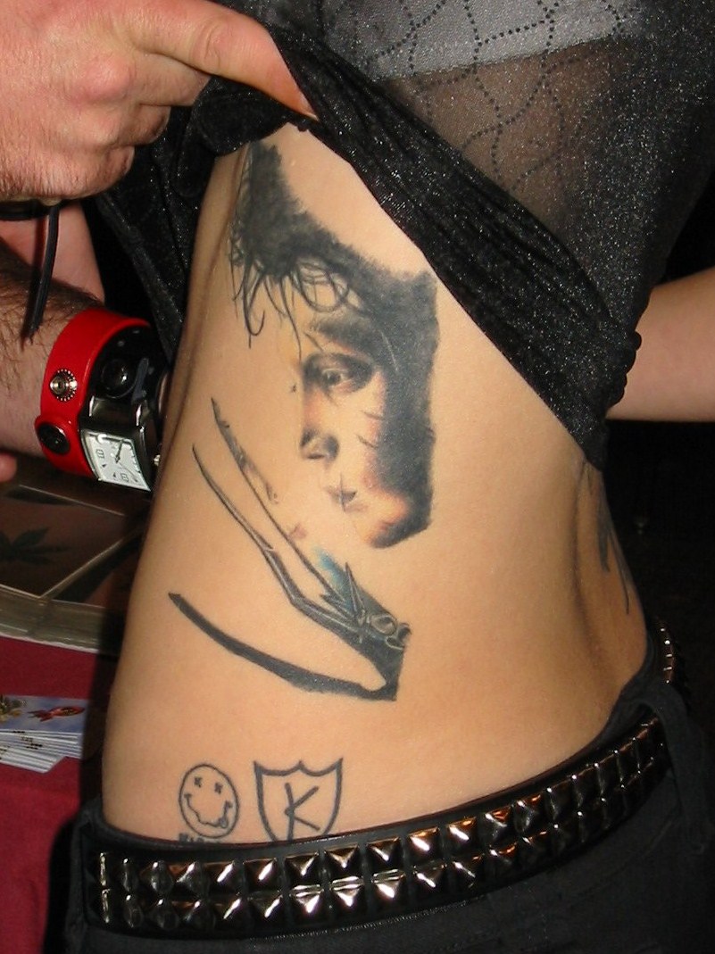 Tattoo Edward Scissorhands