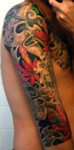 Back of taino tattoo