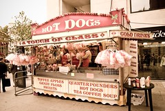 Hot Dog Stand Near St Paul's Cathedral
