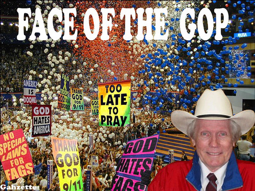 Fred Phelps Face of GOP